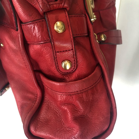 B.Makowsky Red purse - Picture 6 of 8